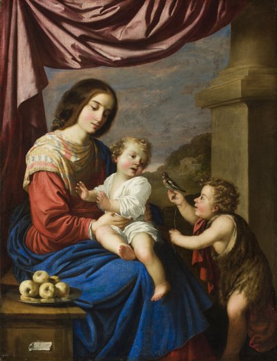 Madonna and Child with the Infant Saint John by Francisco de Zurbaran